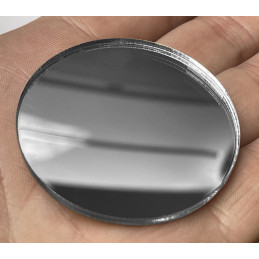 Spiegelkreis/Ellipse (Größe nach Wahl, 3 mm Stärke)