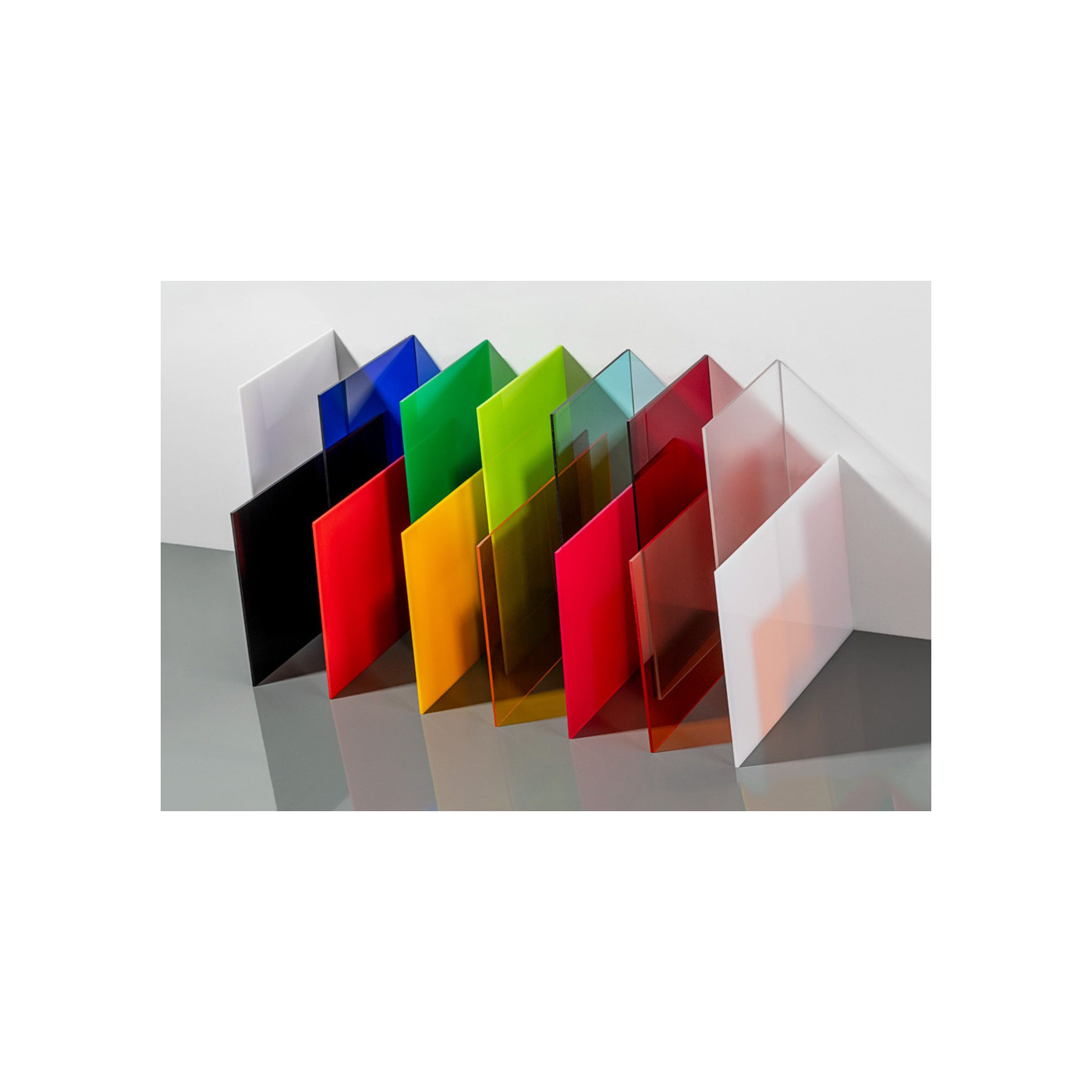 Acrylgrundplatte (40x30 cm, 3 mm Stärke, viele Farben möglich)