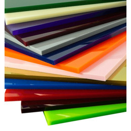 Acrylaat basisplaat (50x30 cm, 8 mm dikte, vele kleuren
